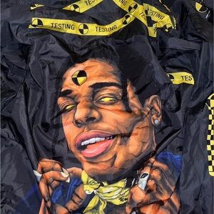 ASAP Rocky testing jacket